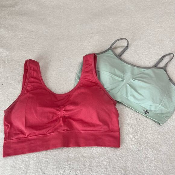 Lily Of France/ Fitwell Active Wear Bra Bundle(2) L/XL Padded - Picture 1 of 7
